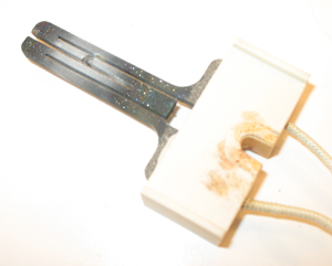 A hot surface igniter works much like a light bulb, and can be replaced just as quickly.