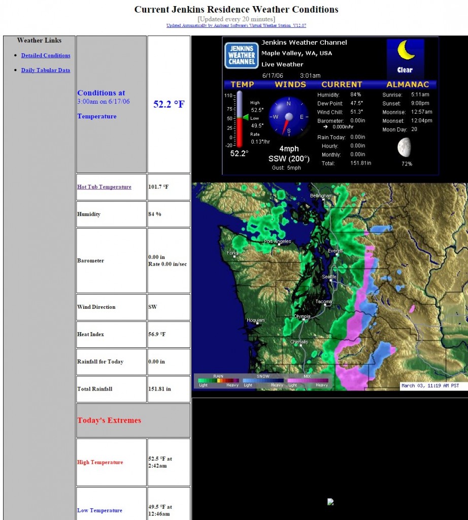 Jenkins Weather Channel circa June 2006.