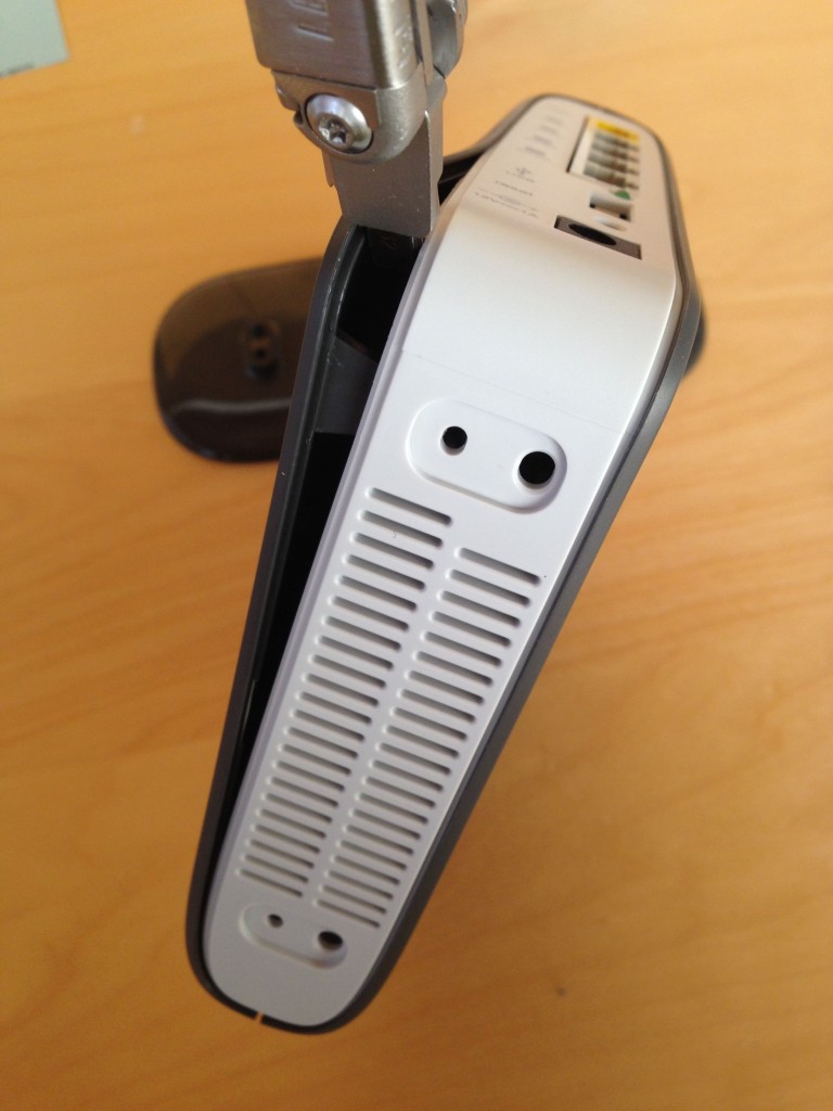 I recommend opening the device here
