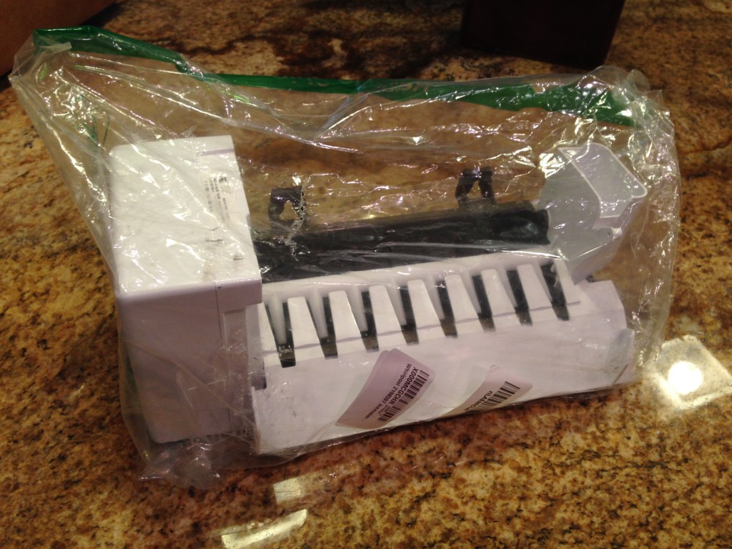 KitchenAid, Whirlpool, Kenmore ice maker with "damaged" packaging