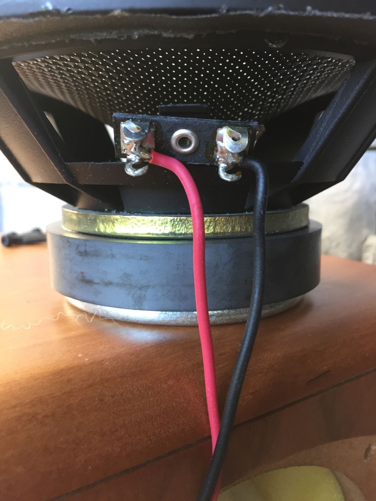 Gonna have to de-solder the terminals!