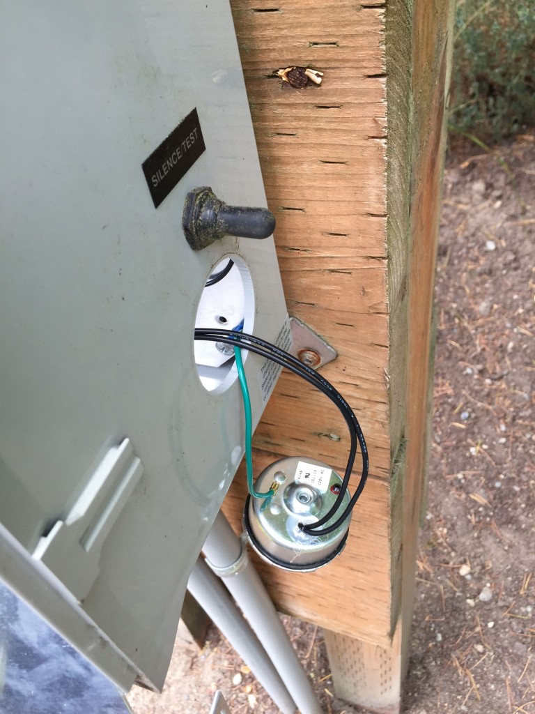 Replacing the dead buzzer.