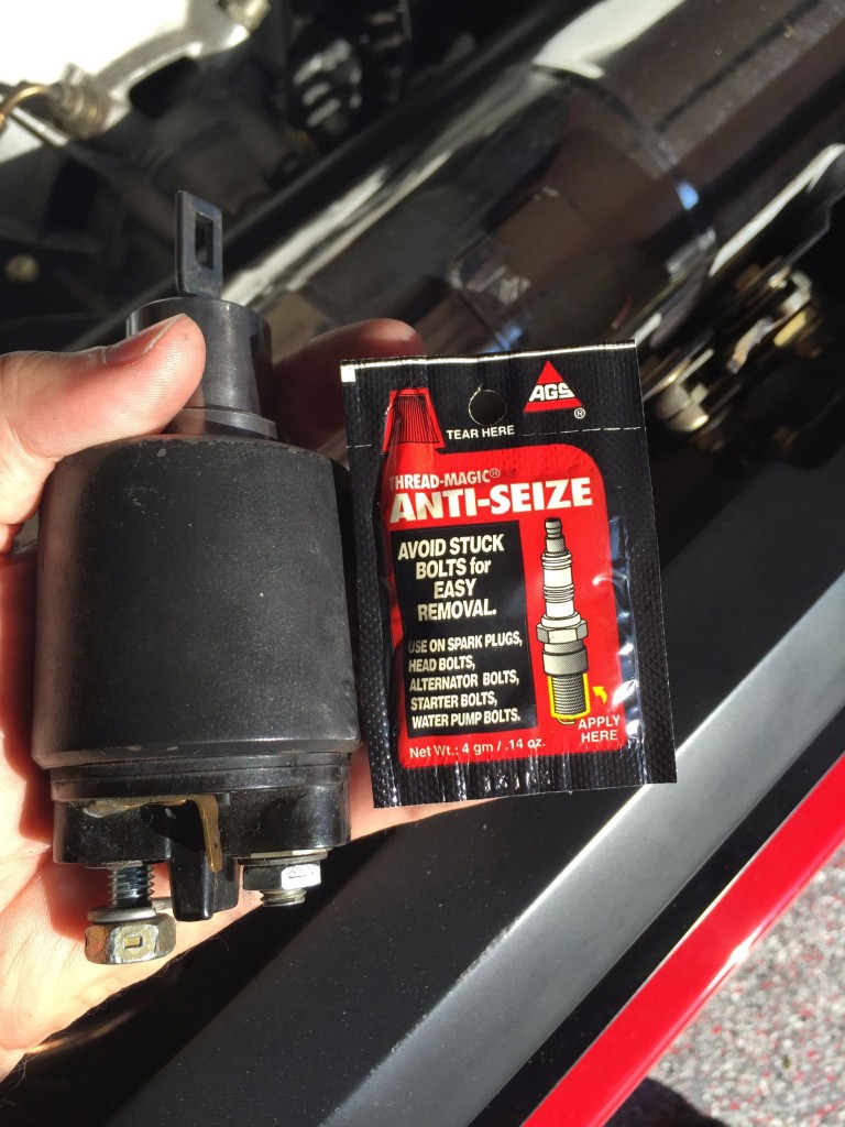 A few dabs of anti-seize might come in handy.