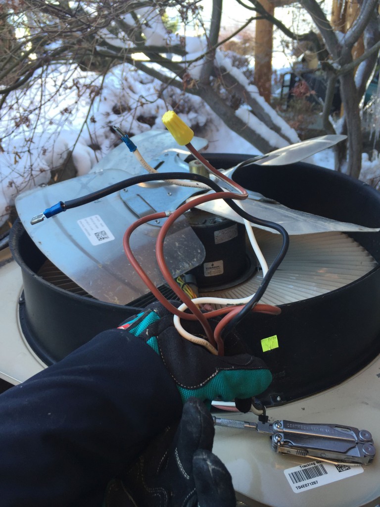 All wires disconnected