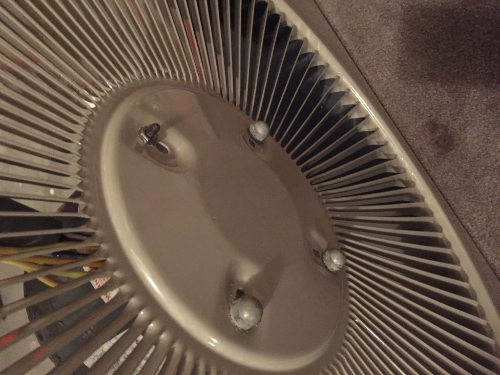 Stainless nut helps keep the longer bolt tighened