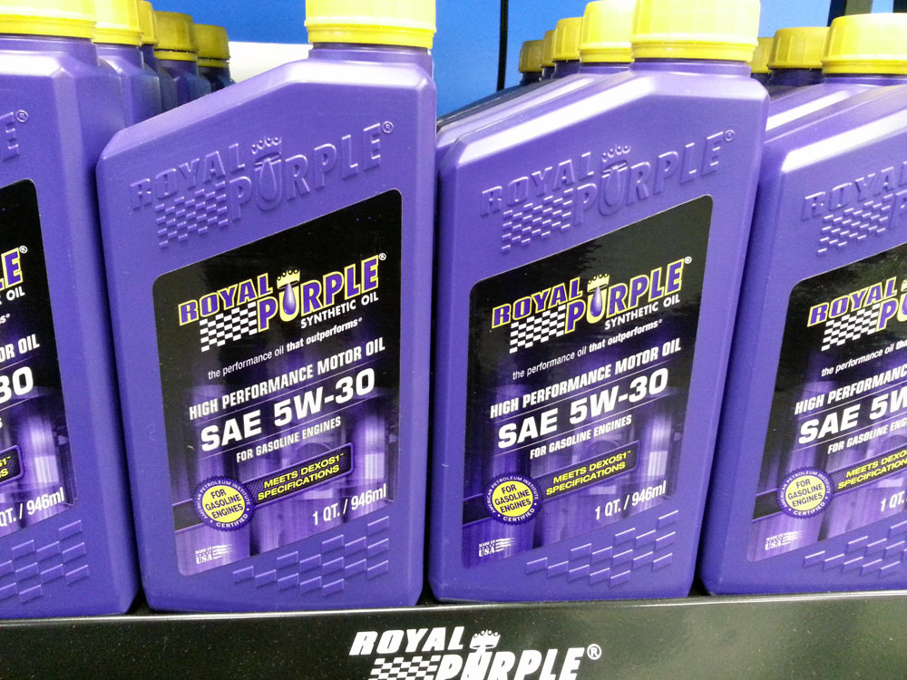 Royal Purple 5W30 synthetic oil