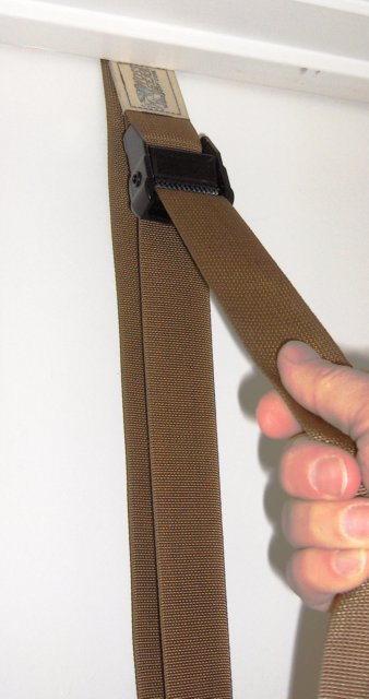 Cam buckles allow for quick and easy adjustments