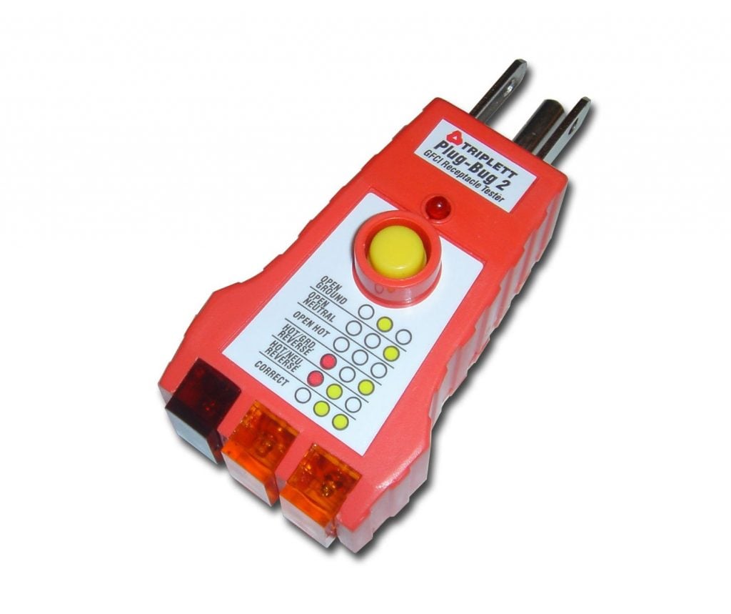 A basic GFCI outlet tester can literally save your life