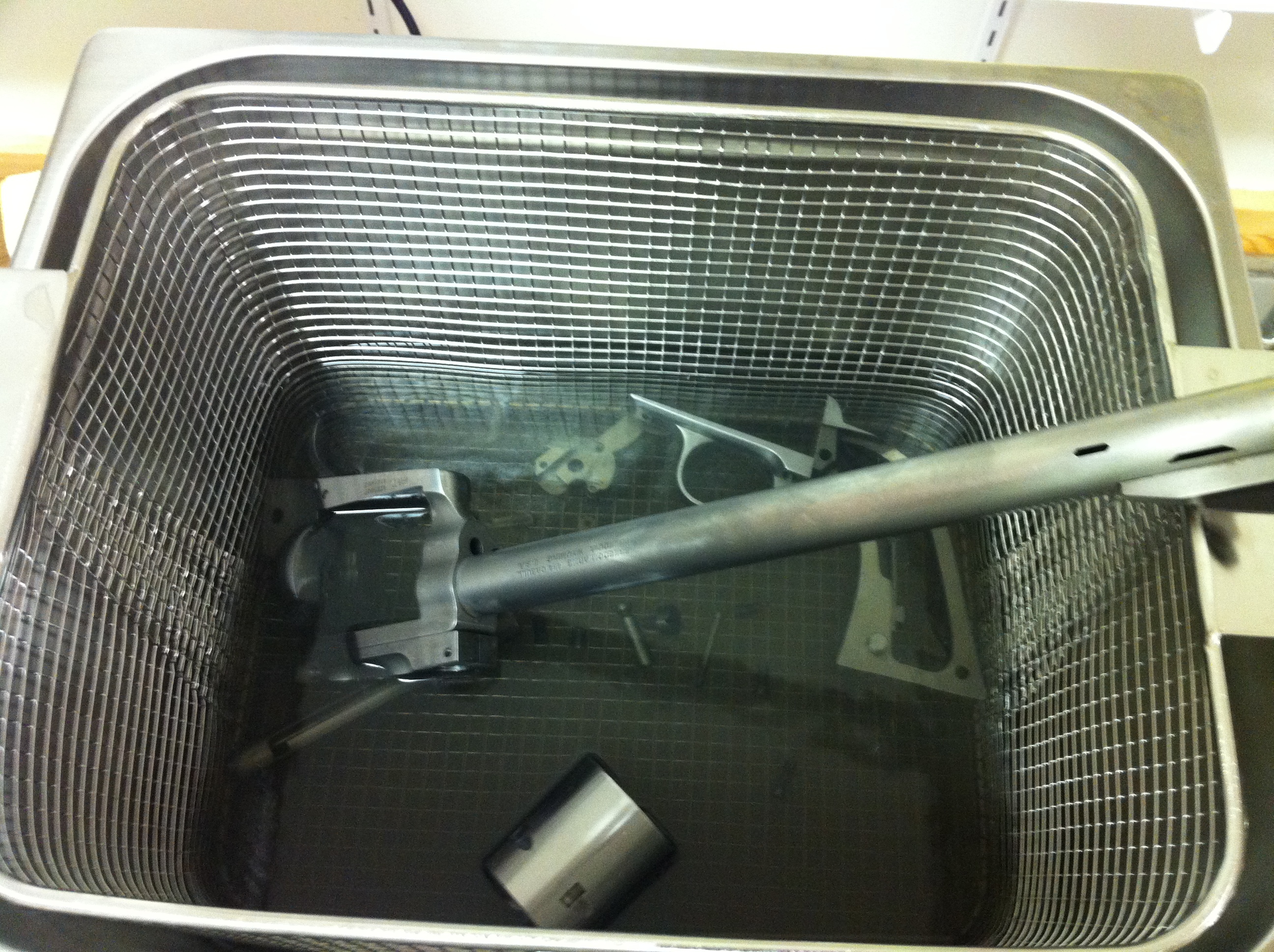 Gun parts in the CP1100HT