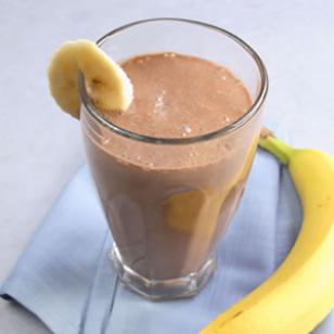Chocolate Banana Cashew Smoothie