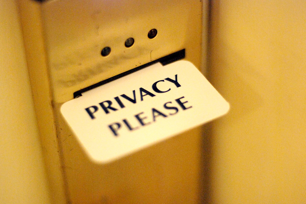 There is no such thing as privacy