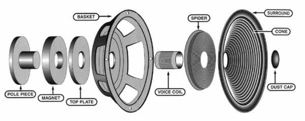 Rave: The LoudSpeaker Store (Kent, WA) speaker parts diagram 
