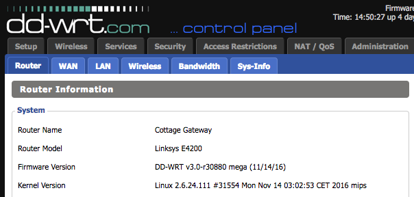 Kernel Version vs Firmware Version